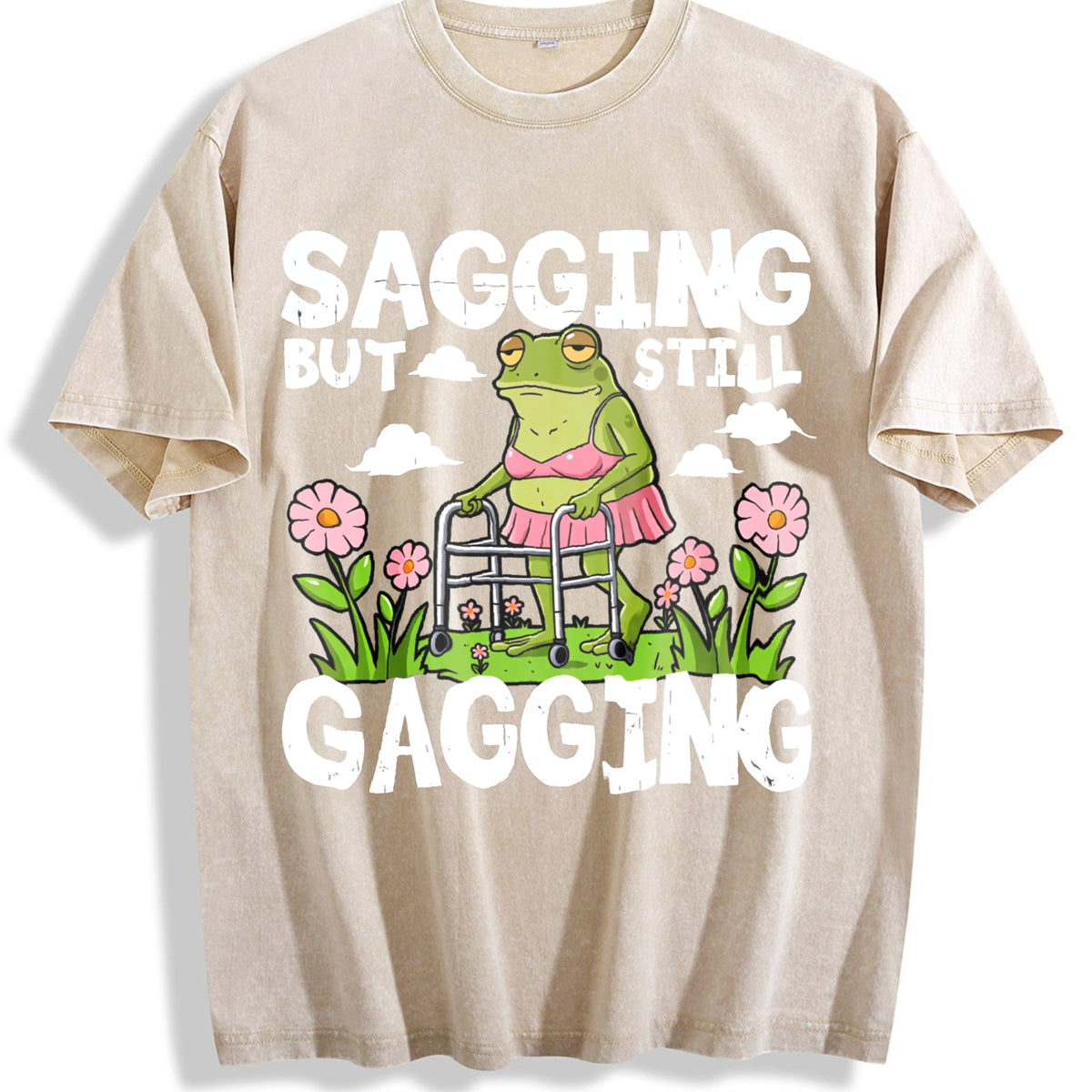Sagging But Still Gagging Vintage Washed T-Shirt product image 1