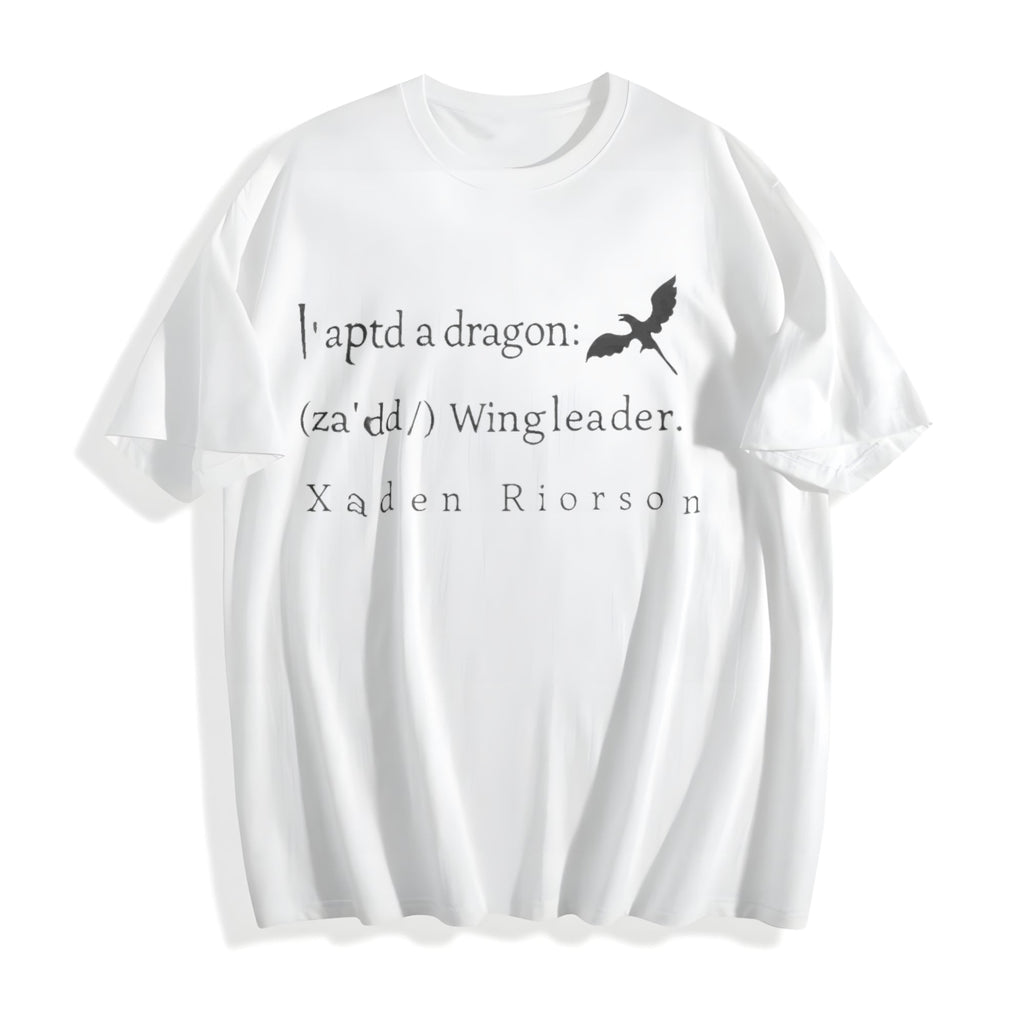 Xaddy Xaden Fourth Wing Iron Flame Cotton T-Shirt product image 2