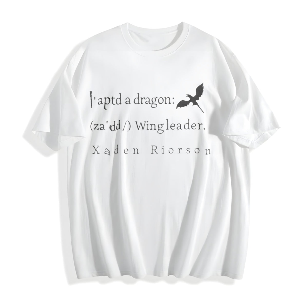 Xaddy Xaden Fourth Wing Iron Flame Cotton T-Shirt product image 2