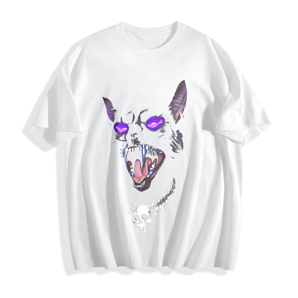 Dark Cat Cotton T-Shirt product image 2