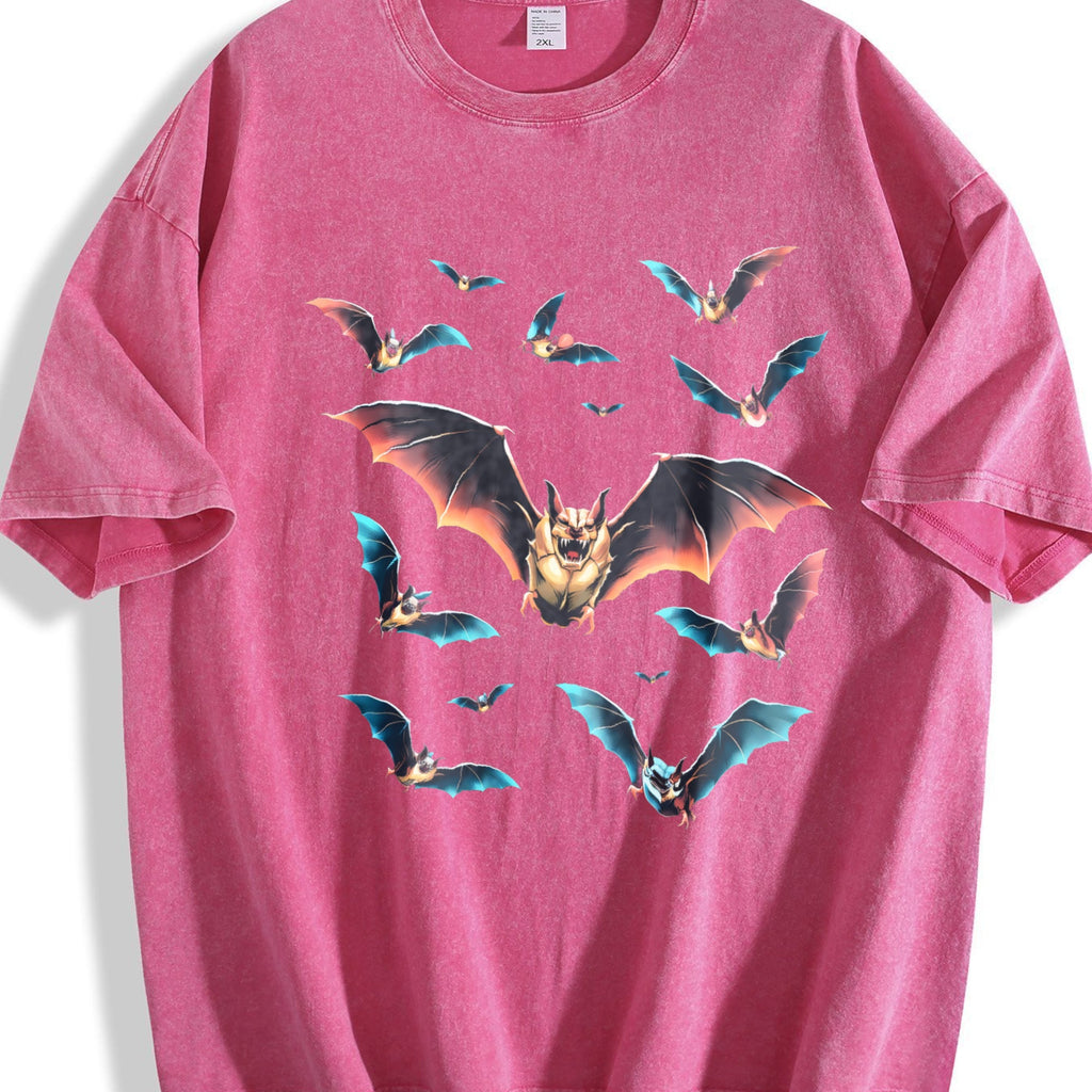 Bats Y2K Vintage Washed T-Shirt product image 7