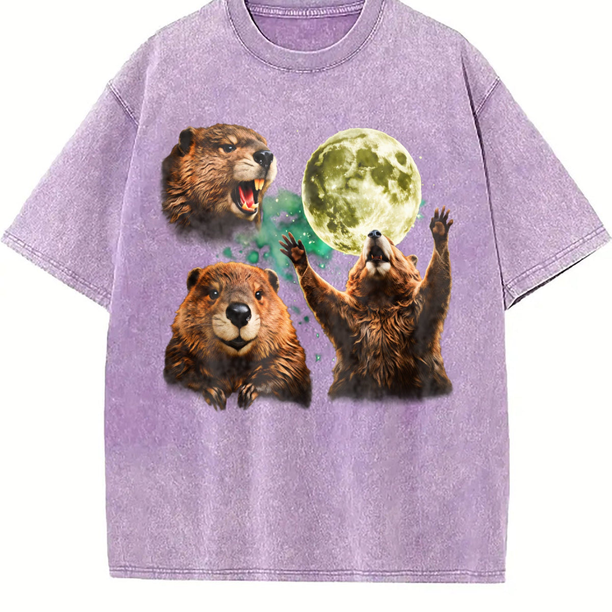 Beaver Moon Vintage Washed T-Shirt product image 6