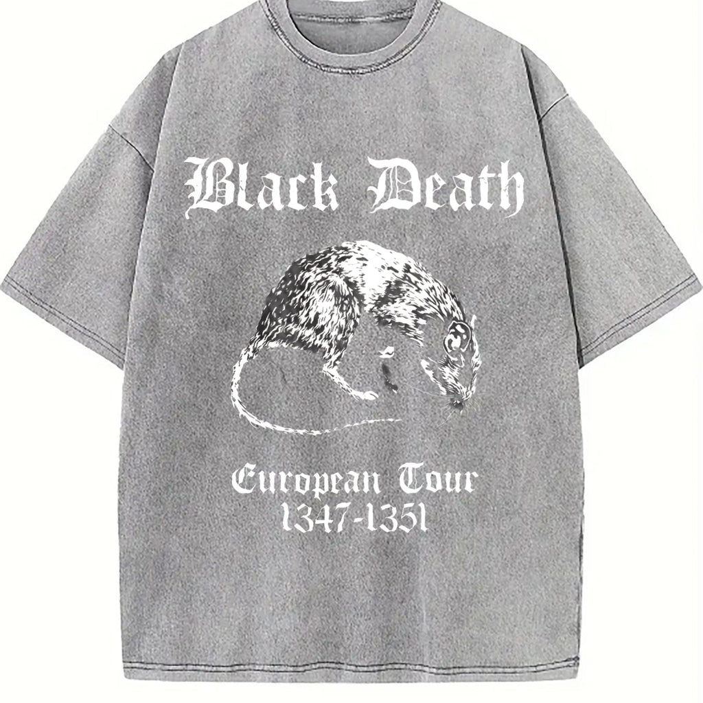 Waxprinted Vintage Washed T-Shirt product image 4