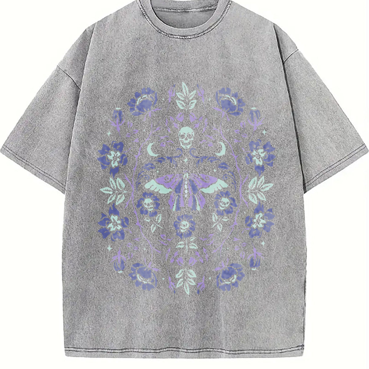 Gothic Garden Dark Academia Floral Skull Creepy Cute product image 4