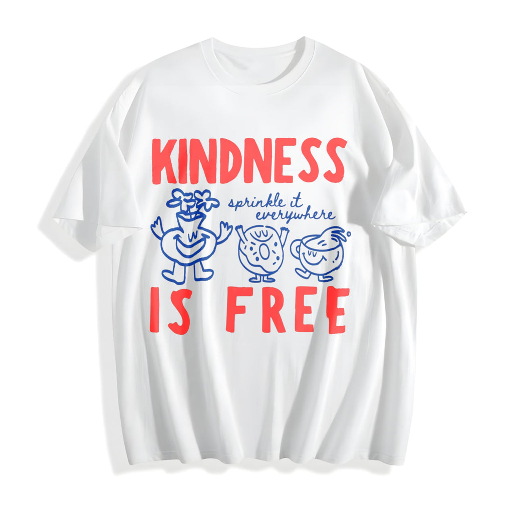 Kindness Is Free Cotton T-Shirt product image 2