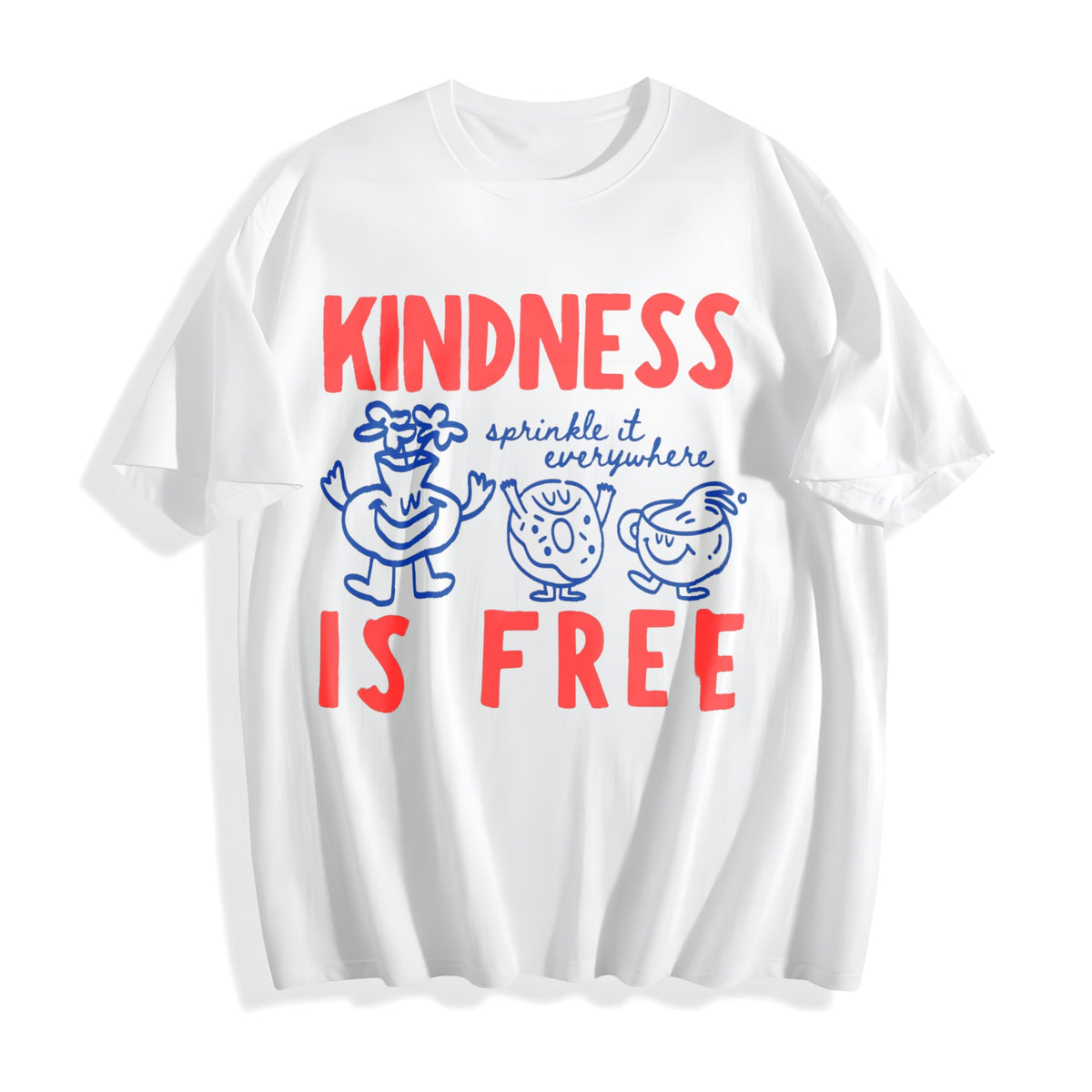 Kindness Is Free Cotton T-Shirt product image 2