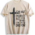100 Easter Cross & Letter Vintage Washed T-Shirt product image 1