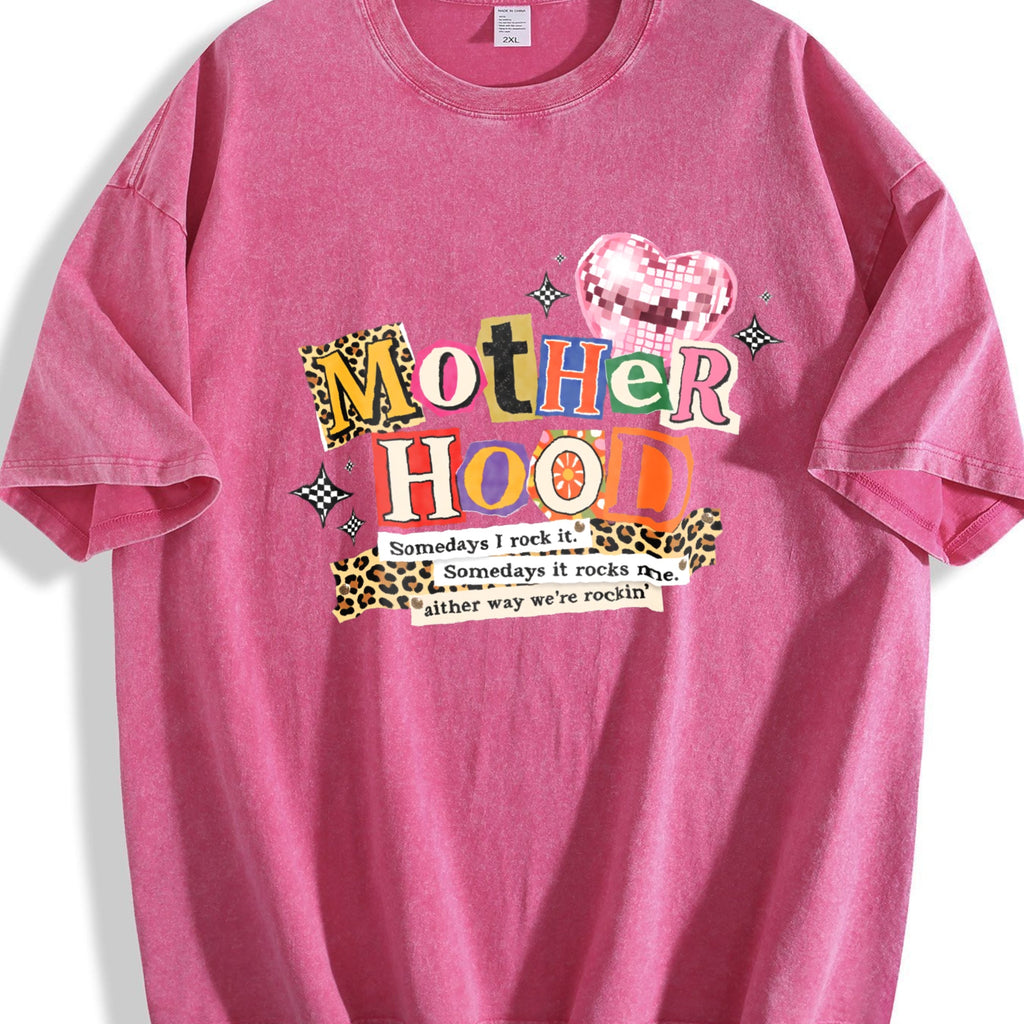 Mom's Motherhood Vintage Washed T-Shirt product image 5