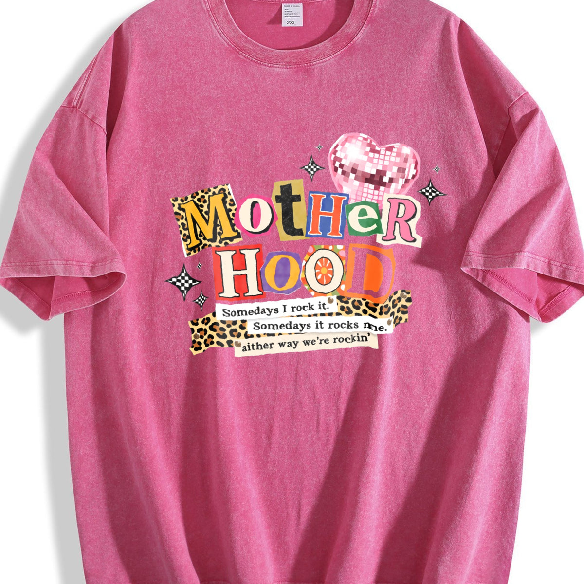 Mom's Motherhood Vintage Washed T-Shirt product image 5