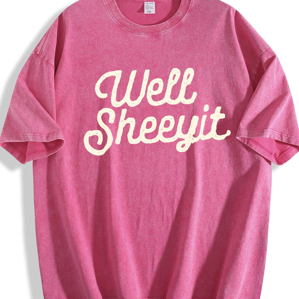 Well Sheeyit Vintage Washed T-Shirt product image 5