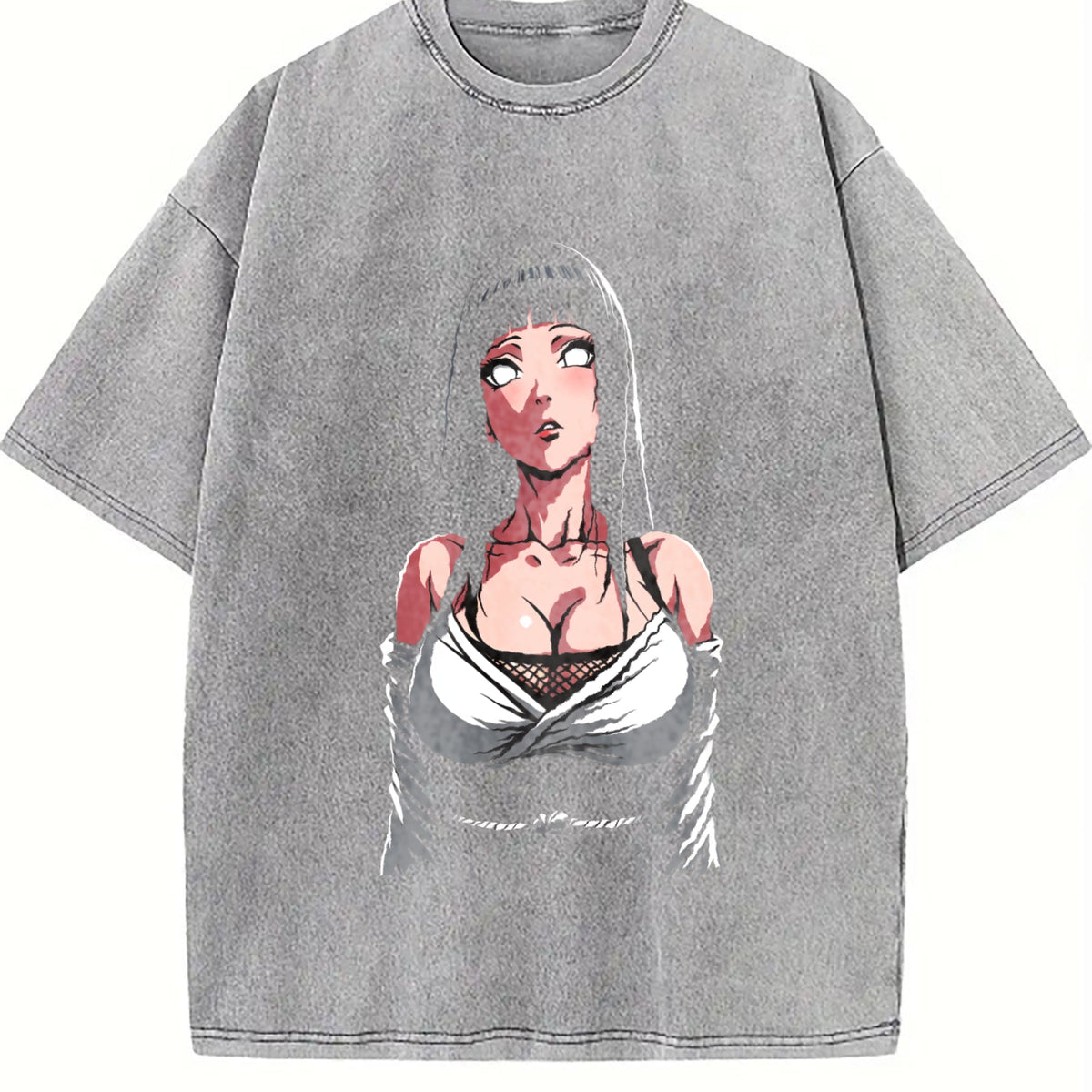 Hinata Hyuga - Anime Manga Vintage Washed T-Shirt product image 4