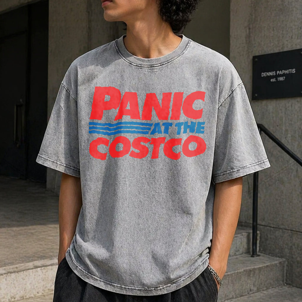Panic At The Costco Vintage Washed T-Shirt product image 5
