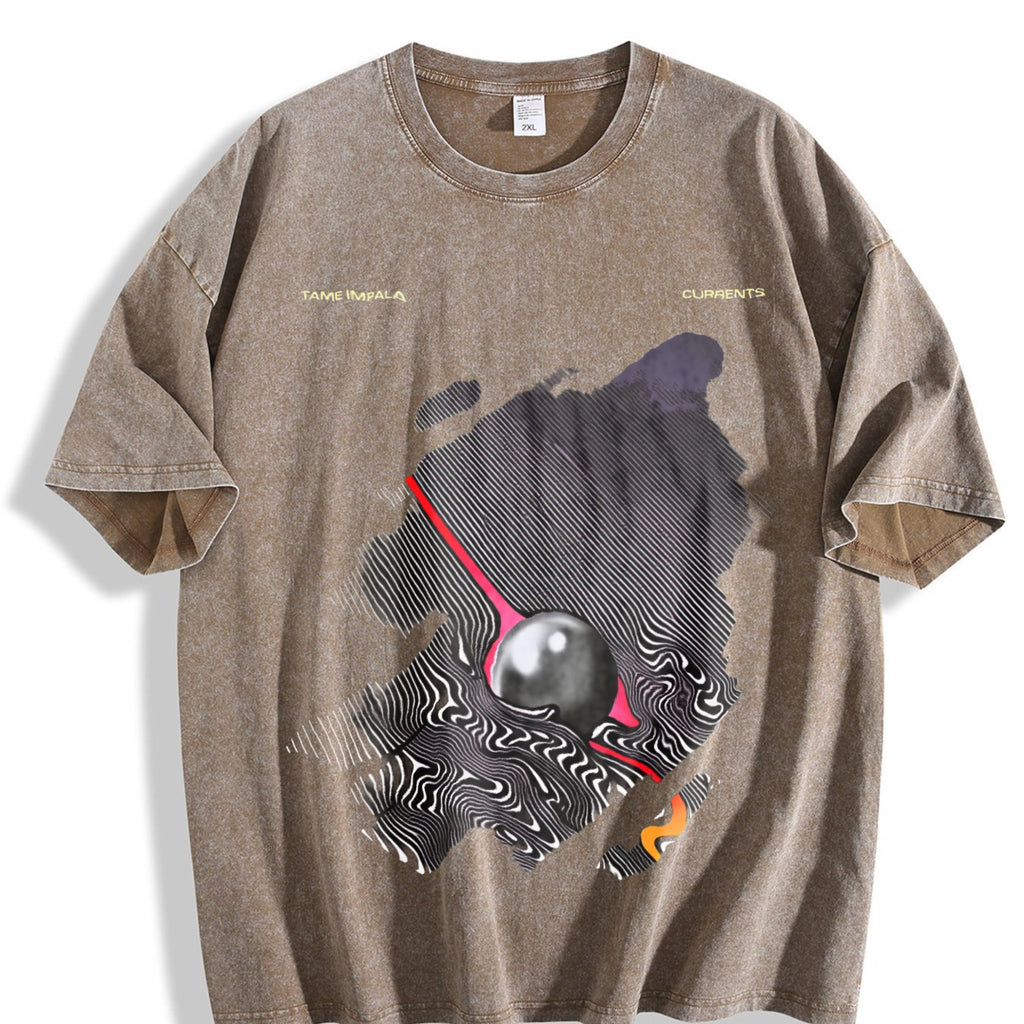 Tame Impala Currents Front Vintage Washed T-Shirt product image 3
