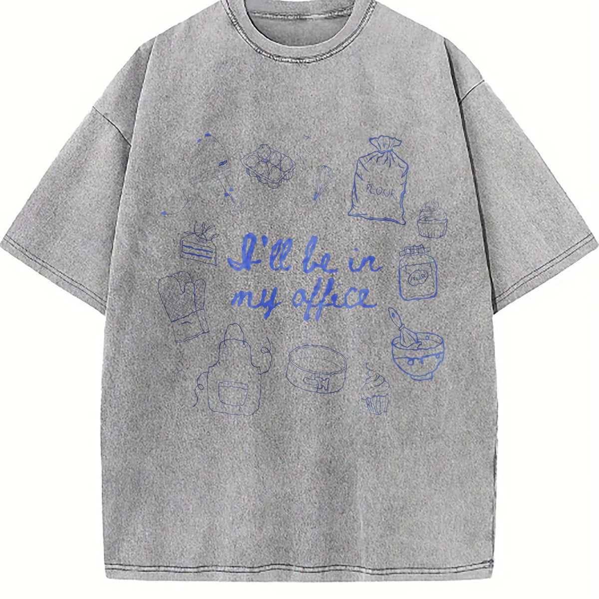 Baker For Cooking Vintage Washed T-Shirt product image 4