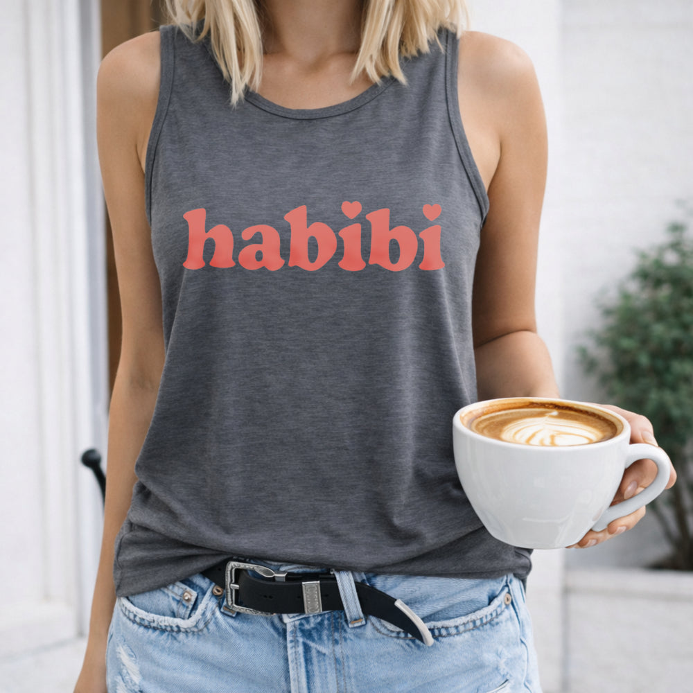 Habibi Letter Racer - Summer Women's Tank Top