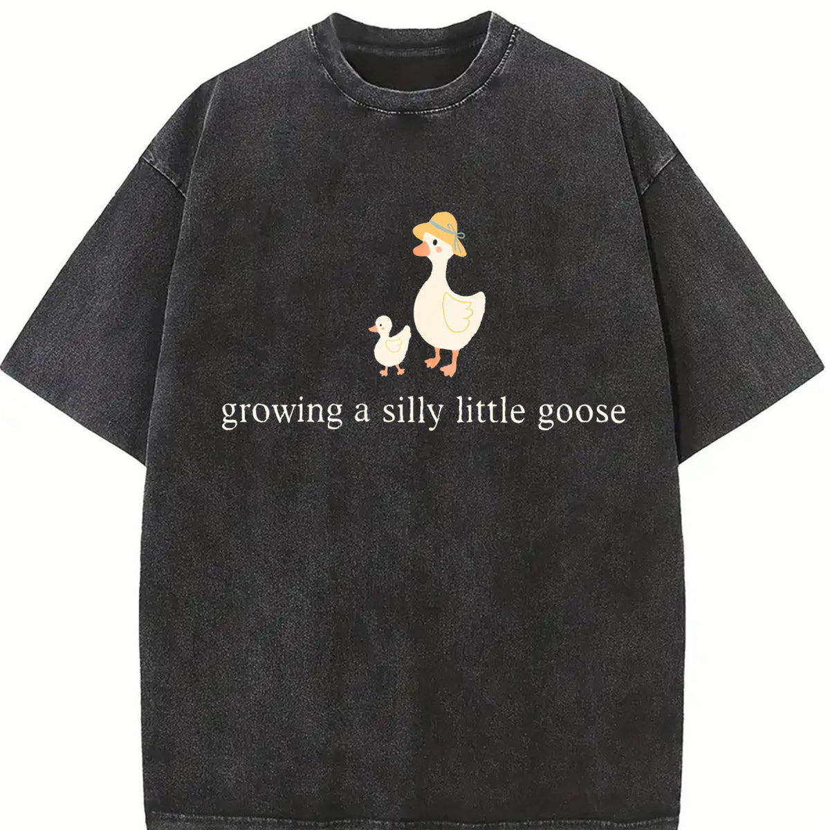 Growing A Silly Little Goose Vintage Washed T-Shirt product image 2