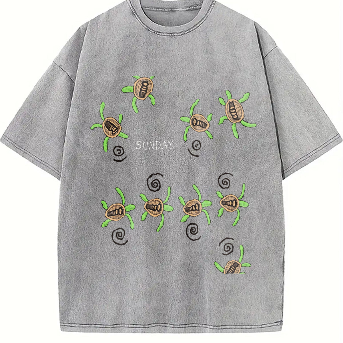 Sea Turtle Summer Vintage Washed T-Shirt product image 5