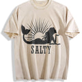 Beach Salty Mermaid Summer Vintage Washed T-Shirt product image 1