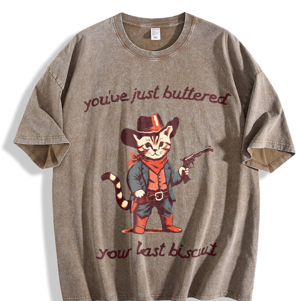 You've Just Buttered Your Last Biscuit Vintage Washed product image 3