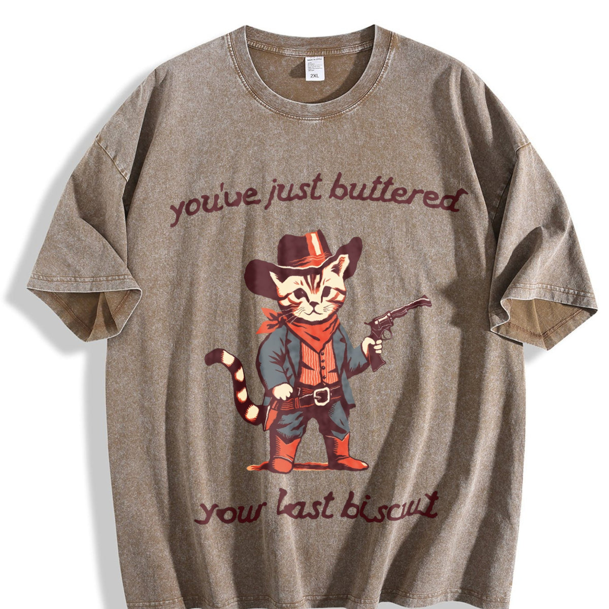 You've Just Buttered Your Last Biscuit Vintage Washed product image 3