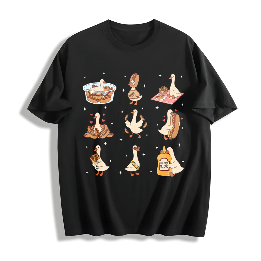 Hot Dog Lover Cotton T-Shirt product image 1