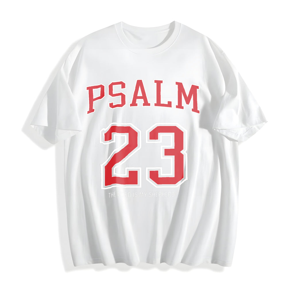 Classic Letter Size 23 Cotton T-Shirt product image 2