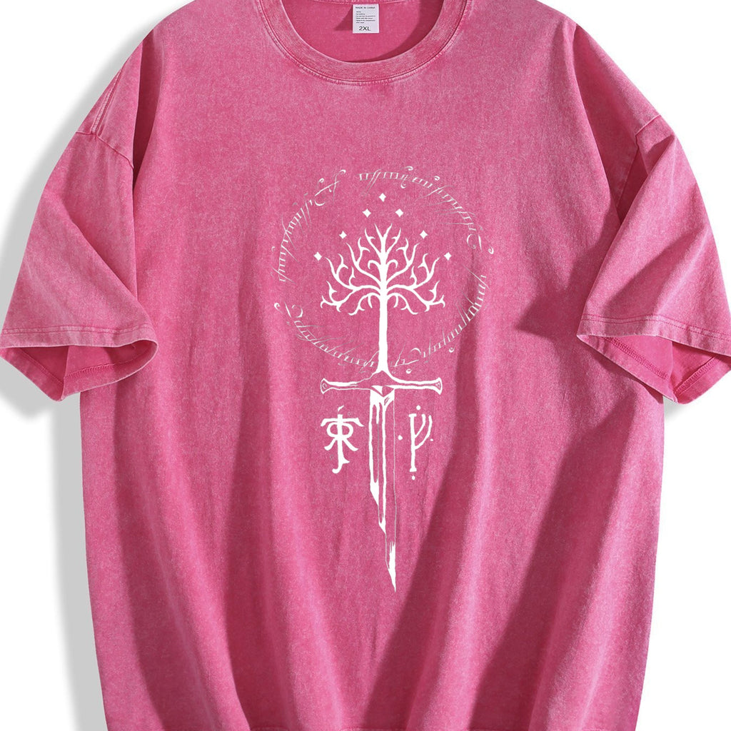 Lotr Middle Earth Vintage Washed T-Shirt product image 5