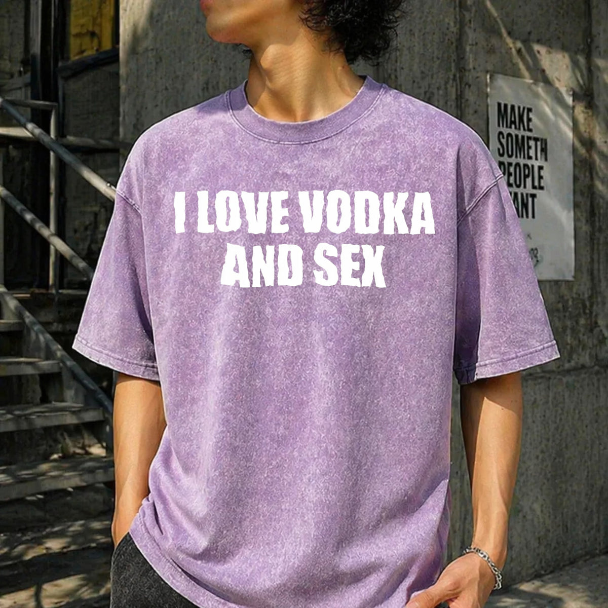I Love Vodka And Sex Y2K Iconic Funny Meme Club Party product image 6