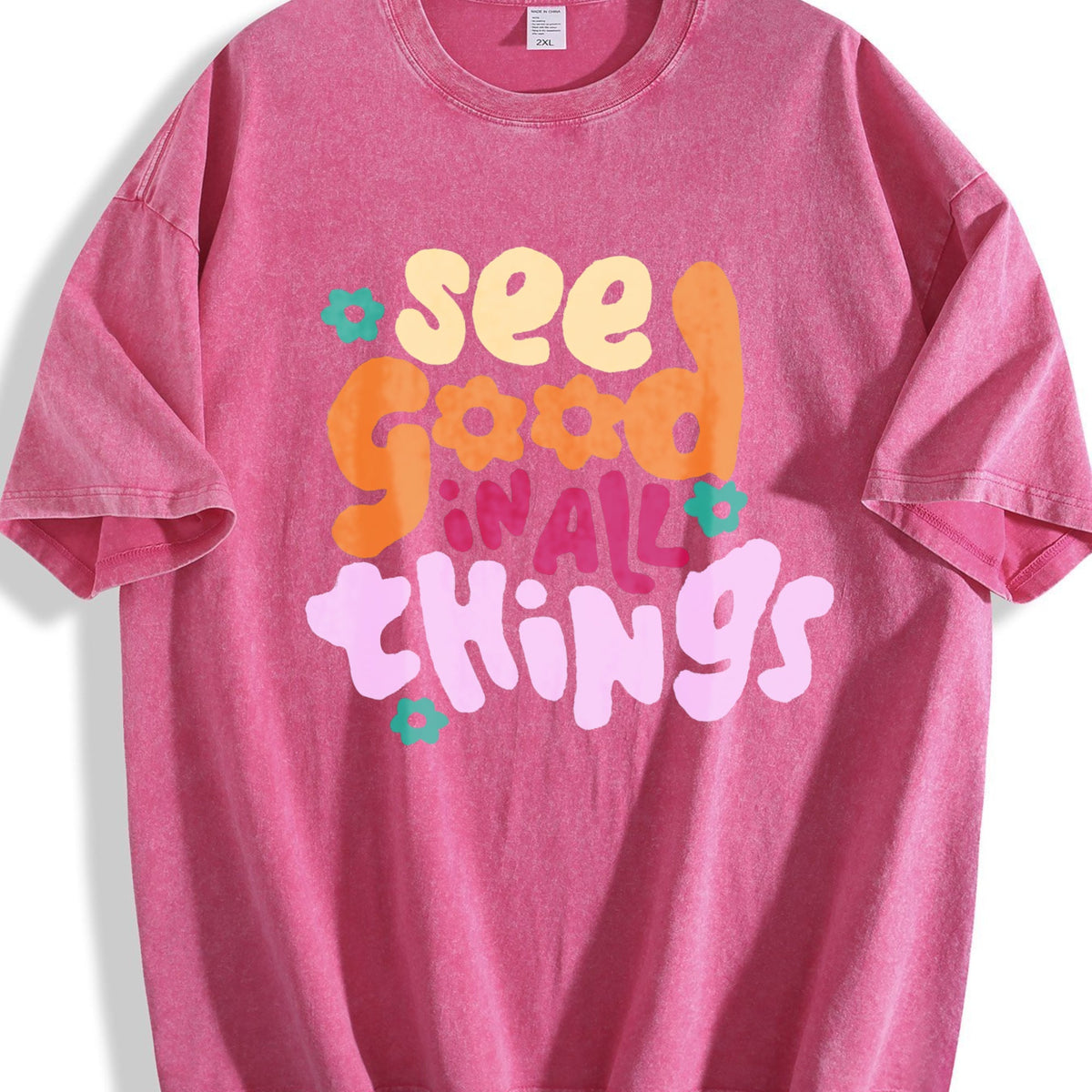 Easy Care Vintage Washed T-Shirt product image 5
