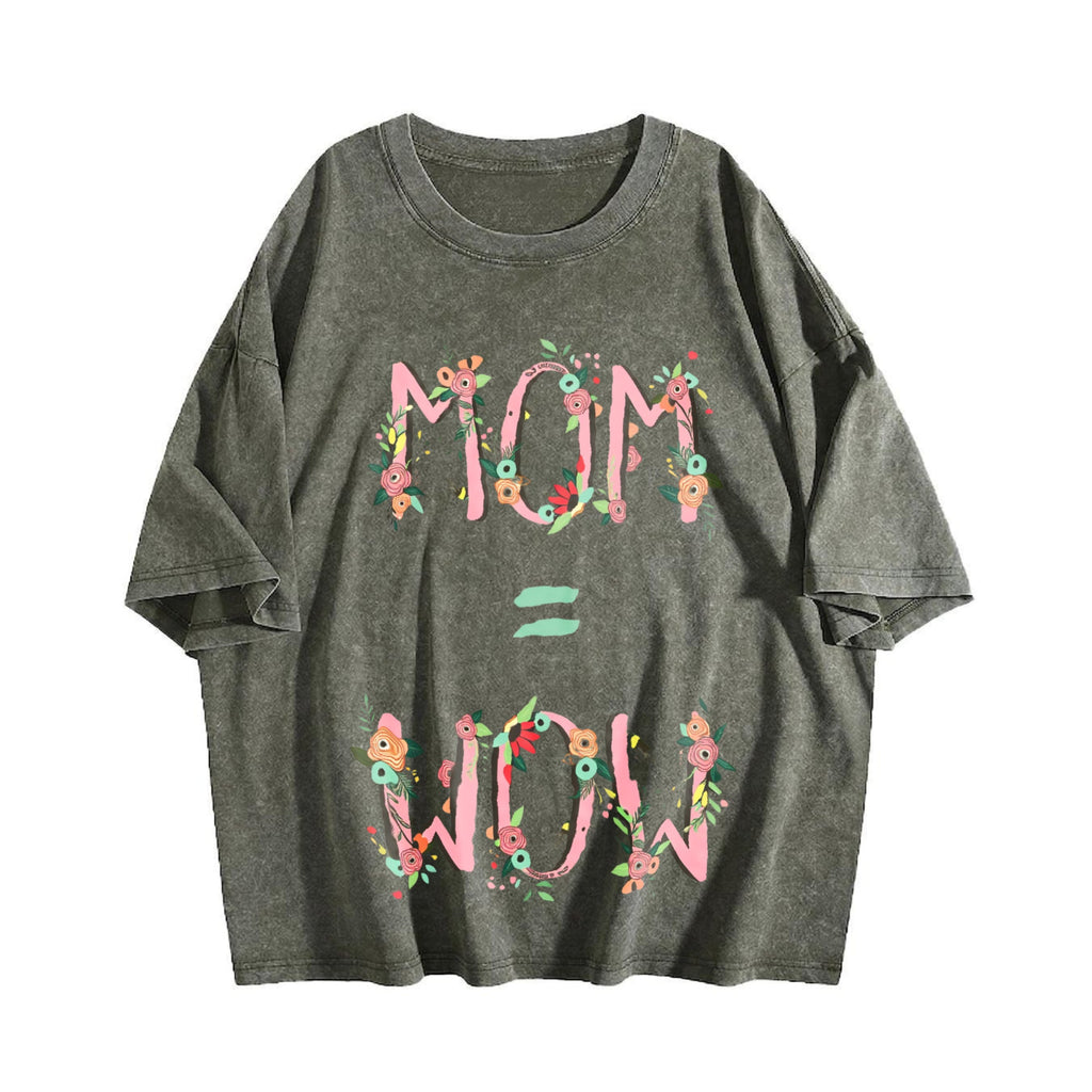 Old Short-sleeved With Mommy Is Awesome - Spring Vintage product image 4