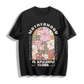 Motherhood Is The Kingdom Of Work Cotton T-Shirt product image 1
