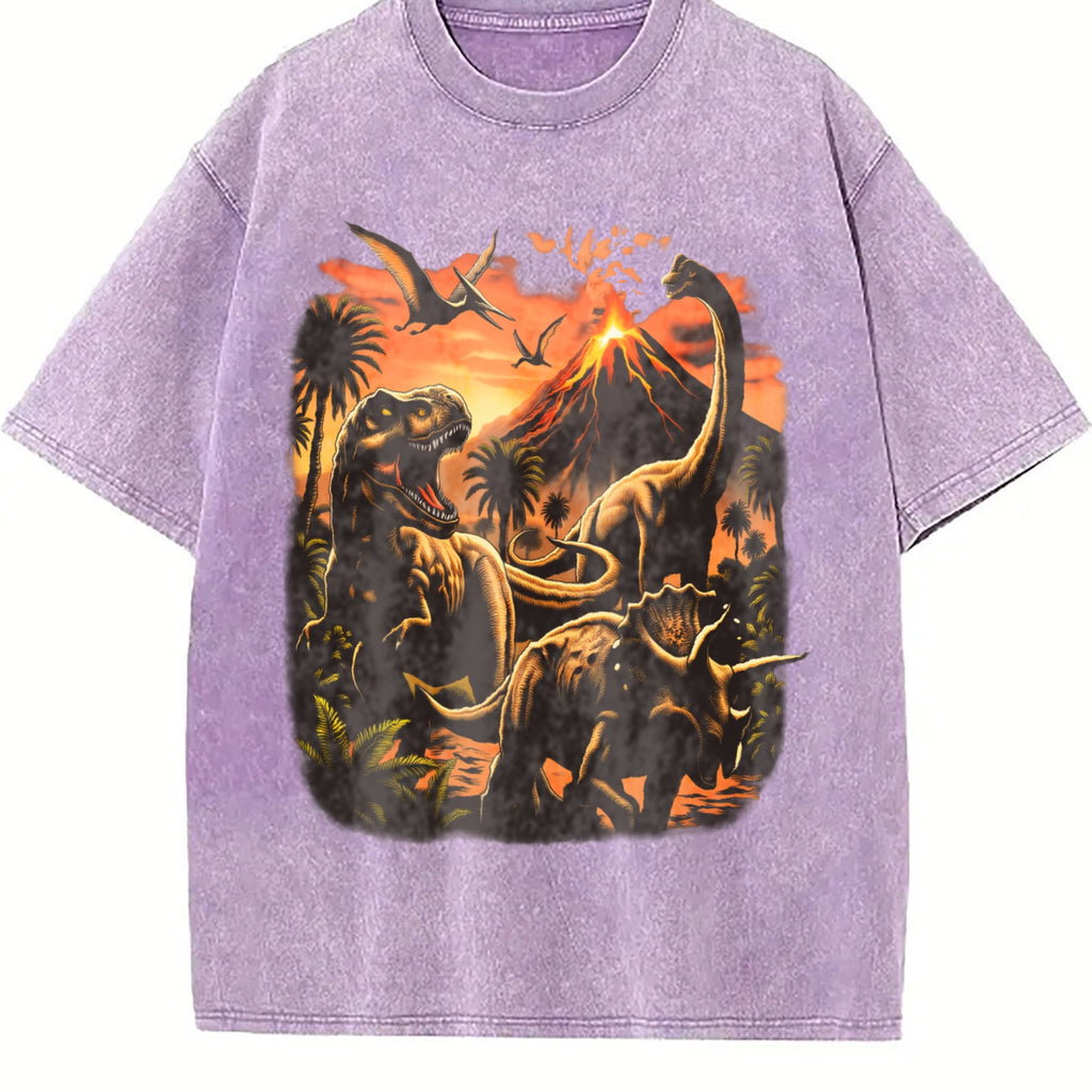 Dinosaur Vintage Washed T-Shirt product image 6