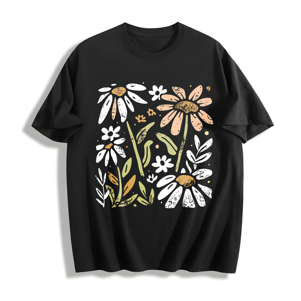 Floral With Cotton T-Shirt product image 1