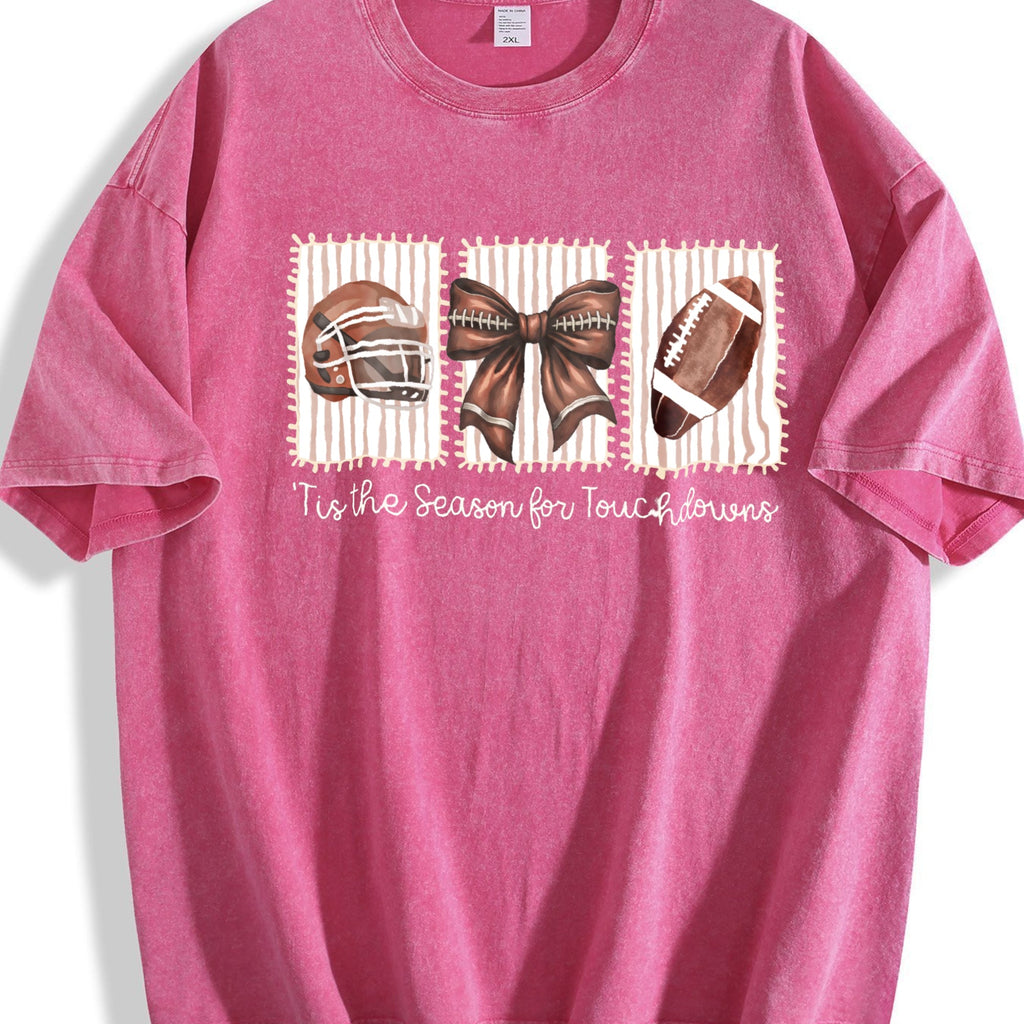 Football Vintage Washed T-Shirt product image 5