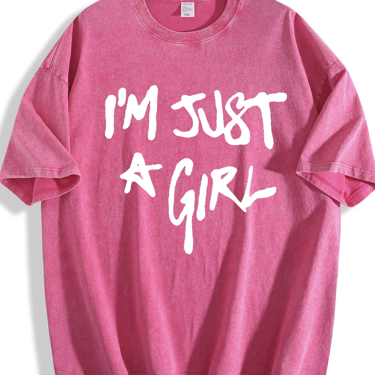Black I'm Just A Graffiti Vintage Washed T-Shirt product image 7