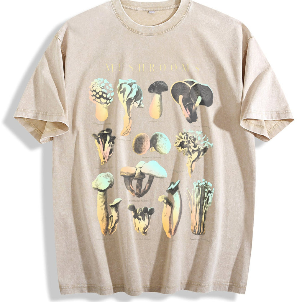 Classic Mushroom Vintage Washed T-Shirt product image 1