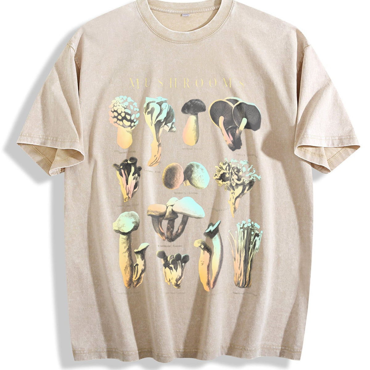 Classic Mushroom Vintage Washed T-Shirt product image 1