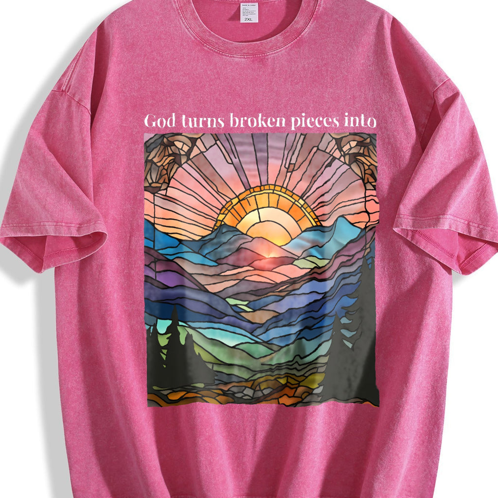 God Turns Broken Pieces Into Masterpieces Inspirational product image 5