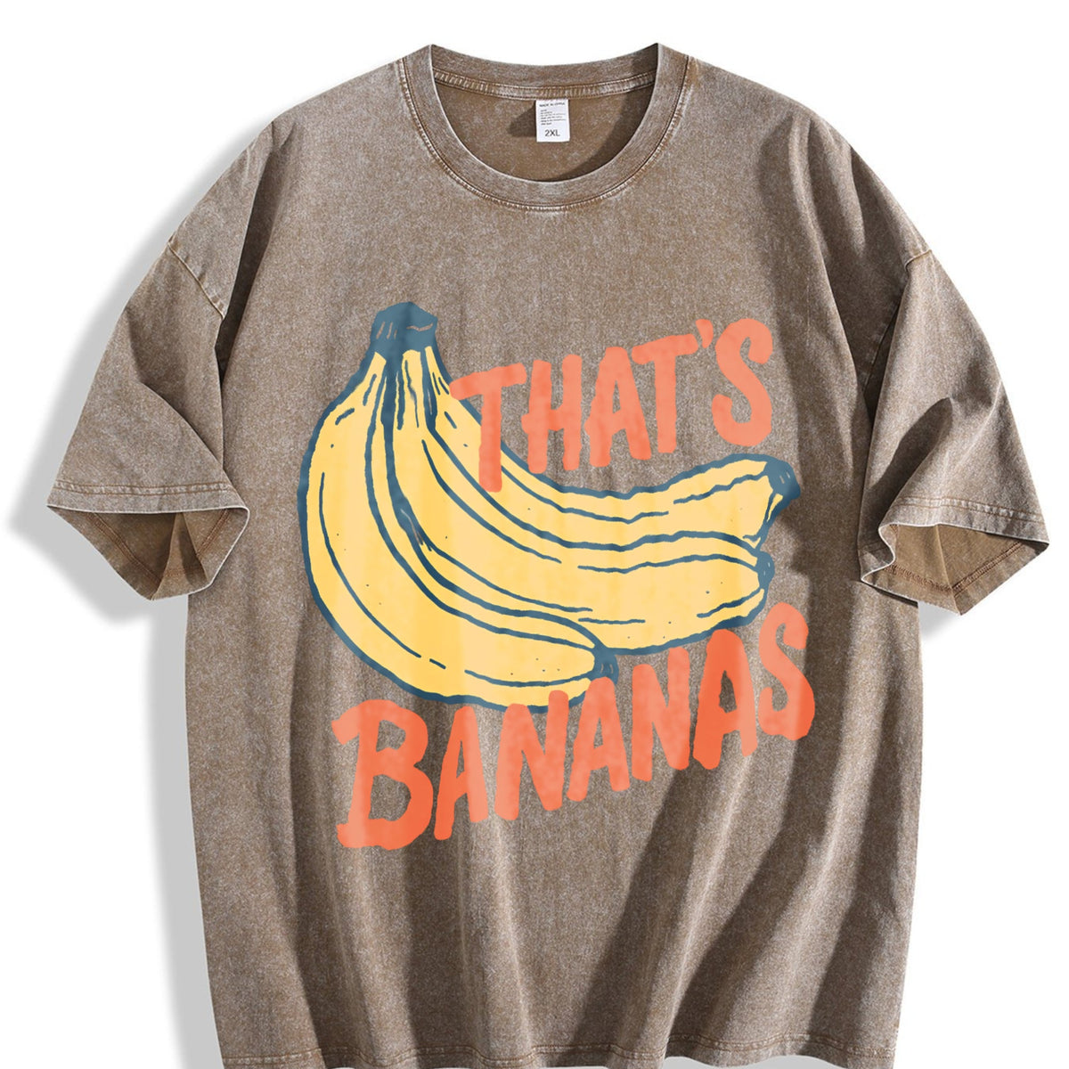 That's Bananas Funny Vintage Washed T-Shirt product image 3