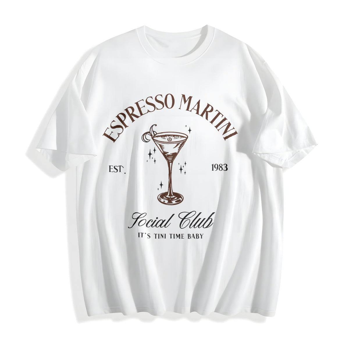 Espresso Martini Shoulder Cotton T-Shirt product image 2