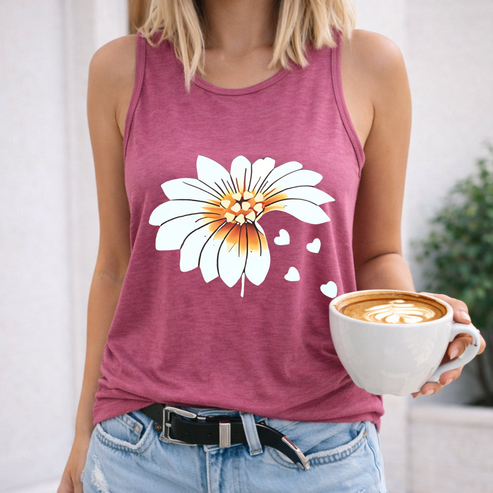 Enjoy The Little Things Letters Women's Tank Top