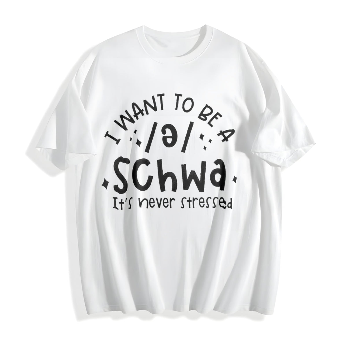 Schwa For Teacher Cotton T-Shirt product image 2