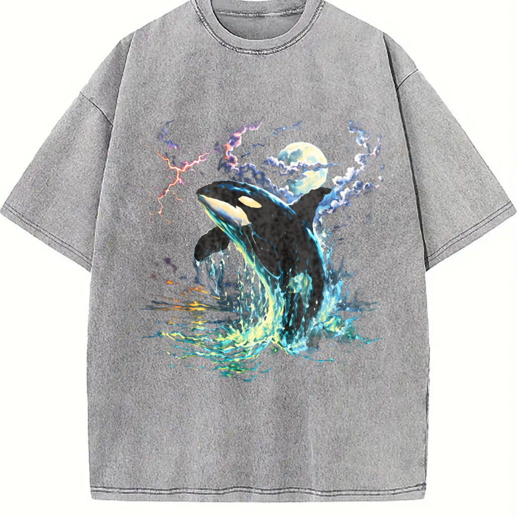Orca Midnight 90s Vintage Washed T-Shirt product image 5