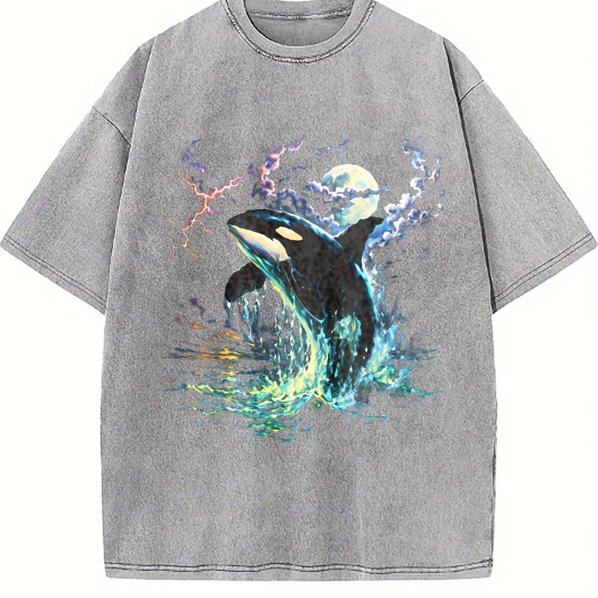 Orca Midnight 90s Vintage Washed T-Shirt product image 5