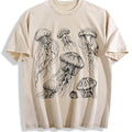 Jellyfish 90s Tattoo Vintage Washed T-Shirt product image 1