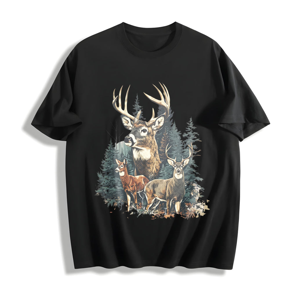 Deer 90s Western Cute Country Hunting Season Girl Cotton product image 1