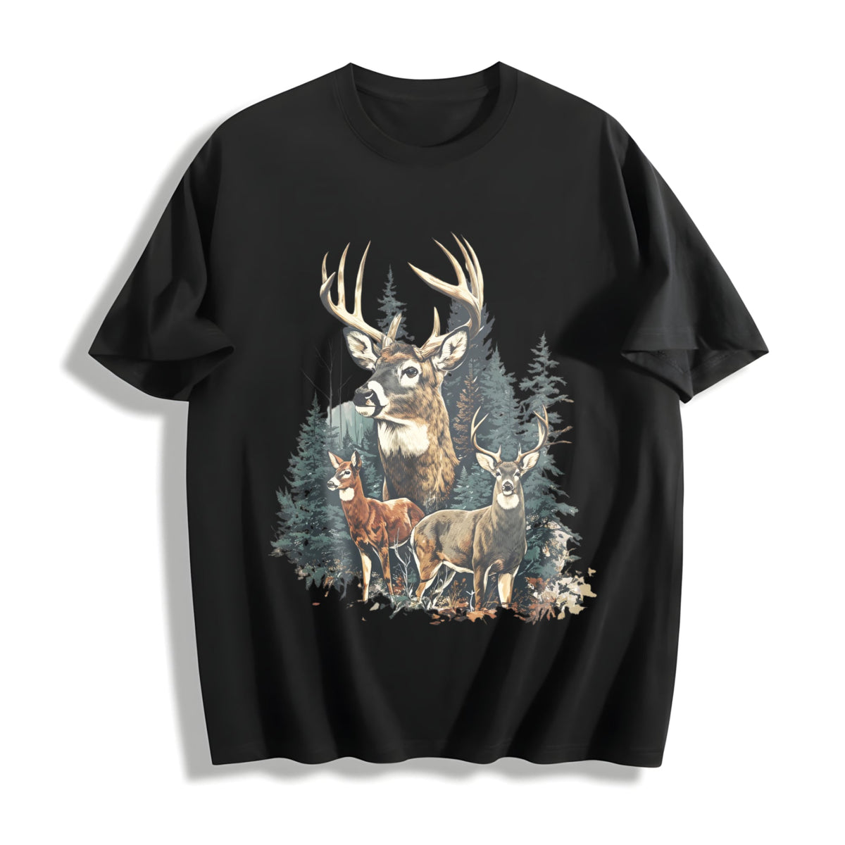 Deer 90s Western Cute Country Hunting Season Girl Cotton product image 1