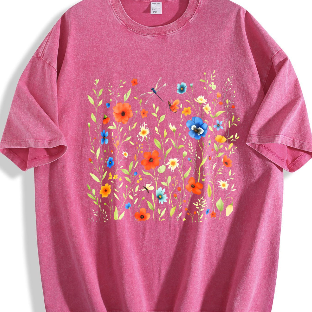 Pressed Flowers Vintage Washed T-Shirt product image 7