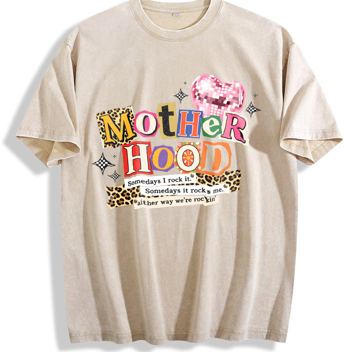 Mom's Motherhood Vintage Washed T-Shirt product image 1