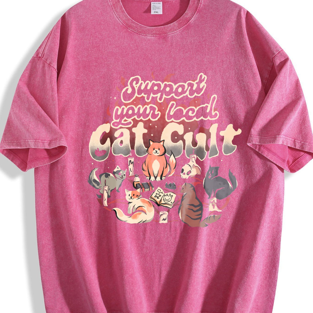 Cat Cult - Black Enthusiast 'support Your Local Vintage product image 5